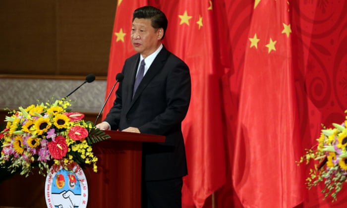 Xi Jinping says China wants South China Sea issue resolved peacefully | South China Sea | The Guardian