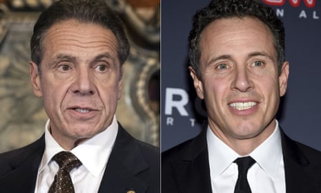 Andrew Cuomo, left, and his brother Chris.