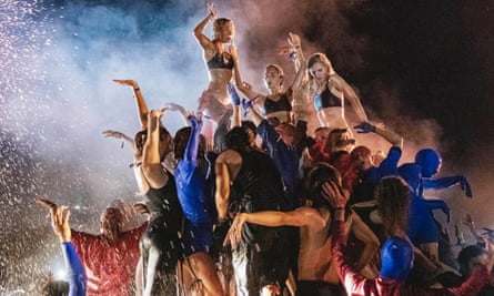 An image from the Signal festival in Nikola-Lenivets, Russia, in 2022.