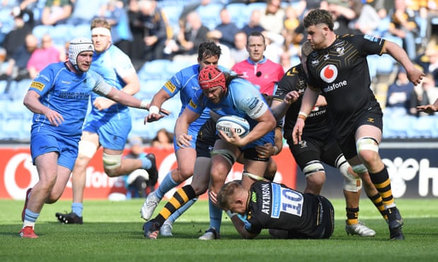 Kyle Hatherell playing for Worcester last season