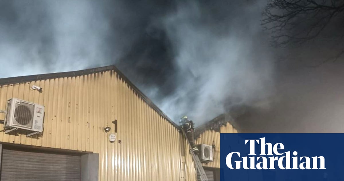 Six Britons jailed for £1m arson attack on warehouse holding aid for Ukraine