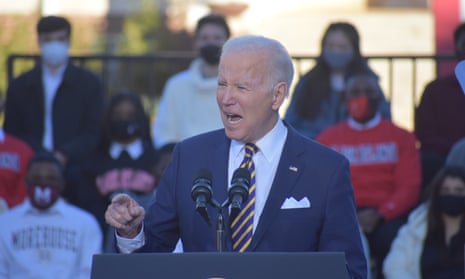 Joe Biden speaks on voting rights in Atlanta, Georgia: ‘I’m tired of being quiet.’
