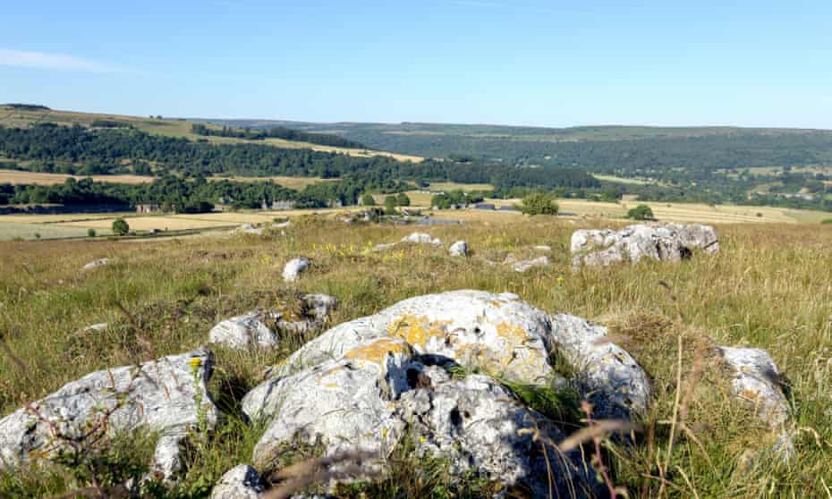 Land purchased by the National Trust at Stoney Middleton in the Peak District