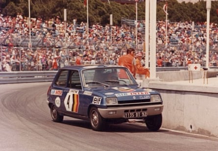 Christine Beckers races at Monaco in 1974