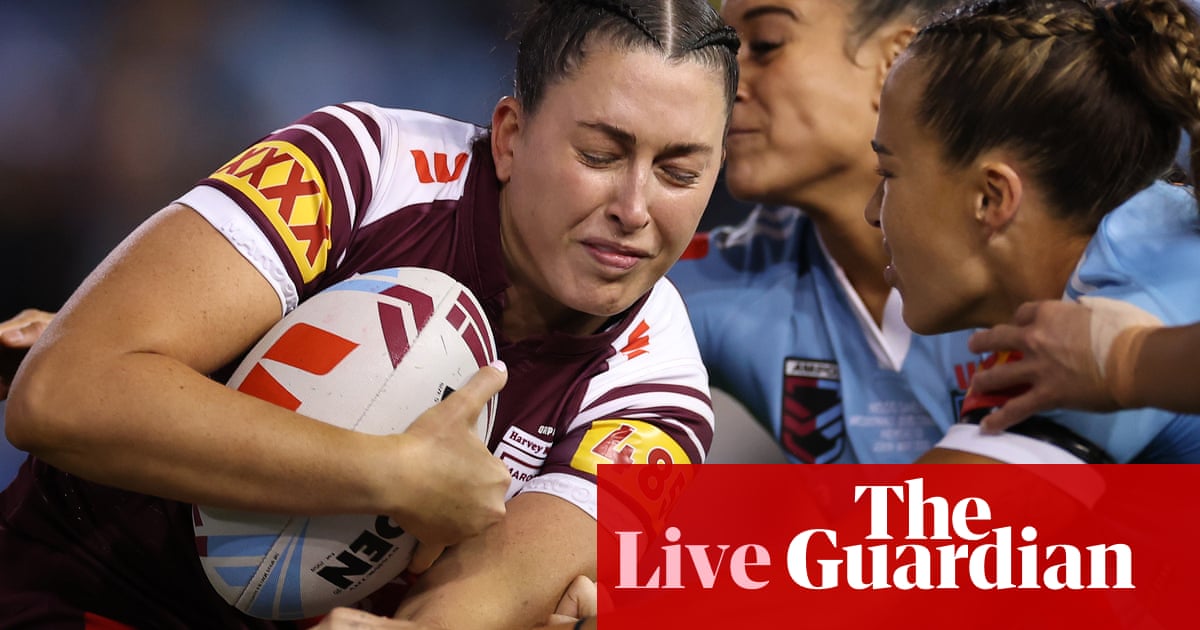 Women's State of Origin 2025 Game 3: NSW Blues v Qld Maroons v live updates