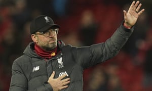 Liverpool’s manager Jürgen Klopp has said it’s ‘no contest’ between football and the good of wider society when it comes to coronavirus.