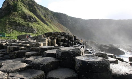 The Giant’s Causeway on the coast of County Antrim, Northern Ireland.