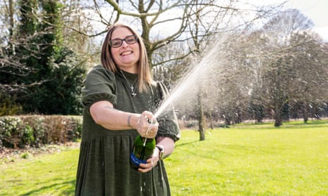 Lesley Herbert, who won £2m on a scratchcard in March.