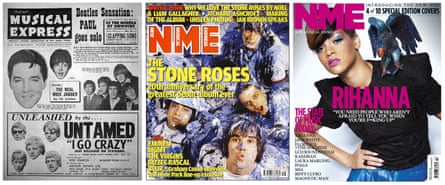 NME covers from the 60s to the 00s.