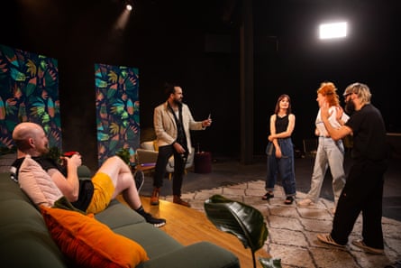 Five on set lounge room