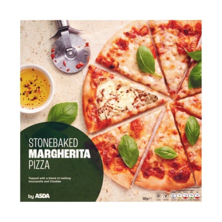 Asda Stone baked margherita pizza 305g