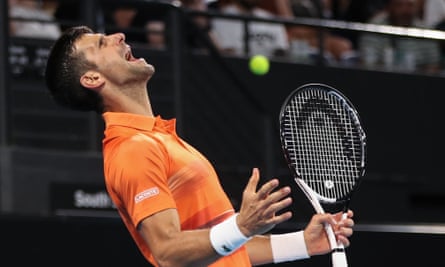 Novak Djokovic has progressed to the semi-finals of the Adelaide International.