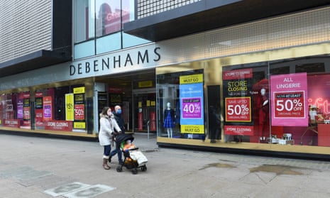 Debenhams' London Oxford Street store