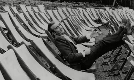 David Conville at the Open Air theatre, Regent’s Park, London, in 1969.