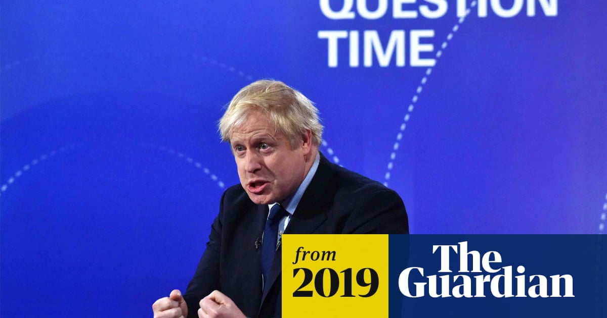 bbc admits mistake in editing out laughter at johnson in tv debate bbc the guardian