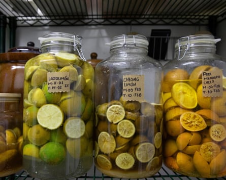 Fruit in jars