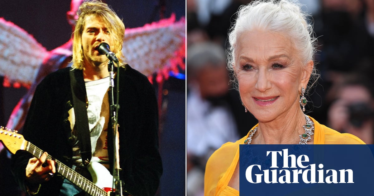 Helen Mirren mourns Kurt Cobain’s death before the invention of GPS technology Helen Mirren mourns Kurt Cobain’s death before the invention of GPS technology
