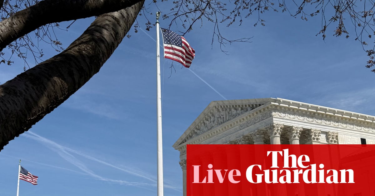 Supreme court will hear arguments in challenge to legal protections for Haitian and Syrian immigrants – US politics live