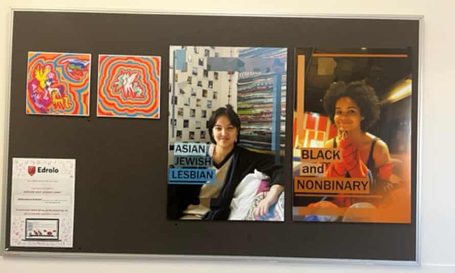 The posters in the halls of Swinburne senior secondary college send a clear message of inclusivity