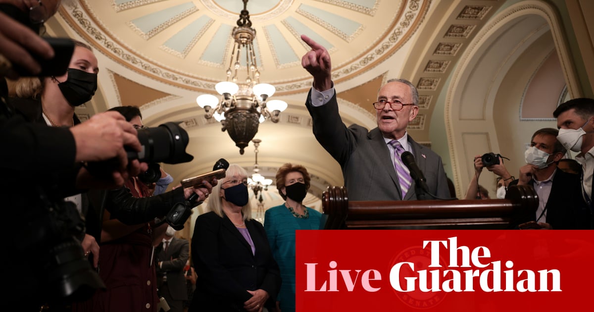 US Senate reaches deal to extend debt ceiling through early December – live