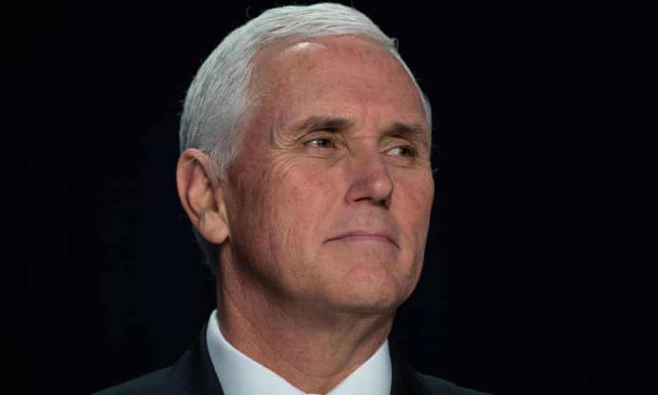 US vice-president Mike Pence.