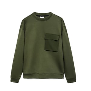 Khai pocket sweatshirt, £49.99, mango.com