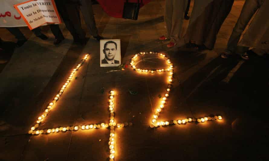 A tribute to Mehdi Ben Barka in Rabat, Morocco, in 2007, on the 42nd anniversary of his assassination.
