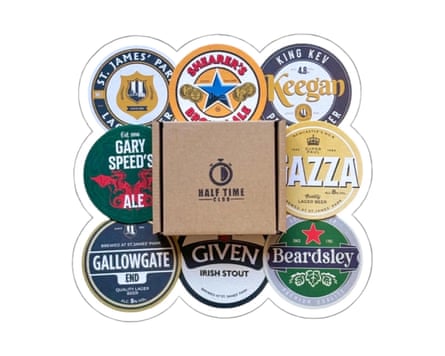 Newcastle United Football Beer Mats