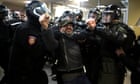 Protesters invade Serbian state TV amid demonstrations across Balkans