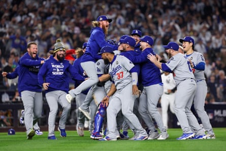 The Dodgers celebrate last yearâÂÂs title. Will they repeat?