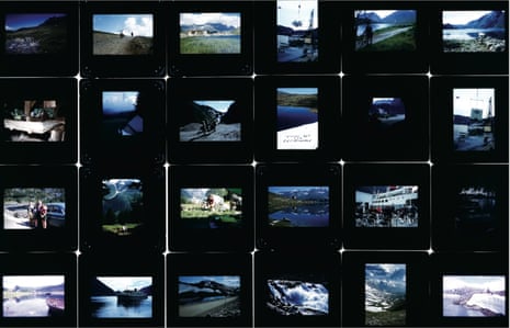 A selection of snapshots taking during a ride in Norway in March 1973