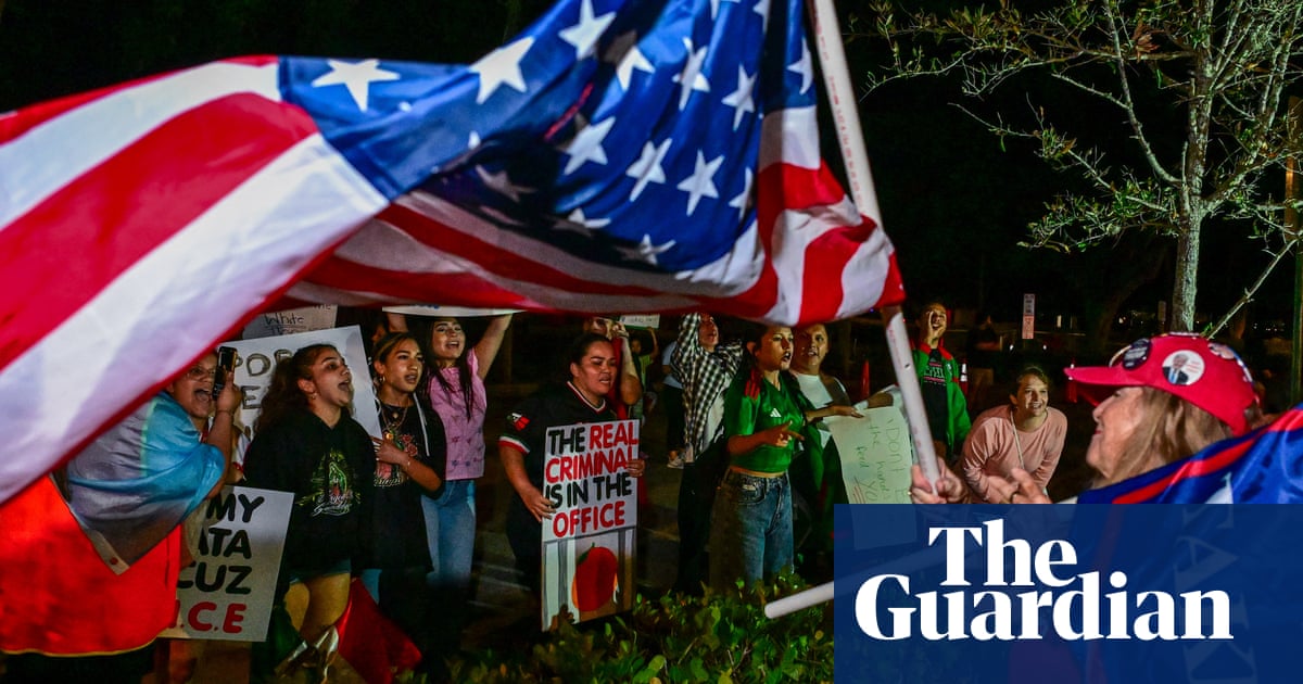 Ice raids while the wealthy party next door': the migrants living in the shadow of Mar-a-Lago