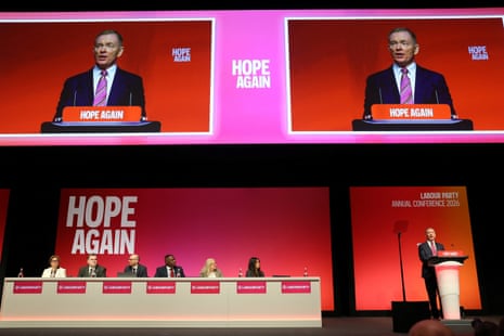 Chris Byrant addressing the Labour conference.