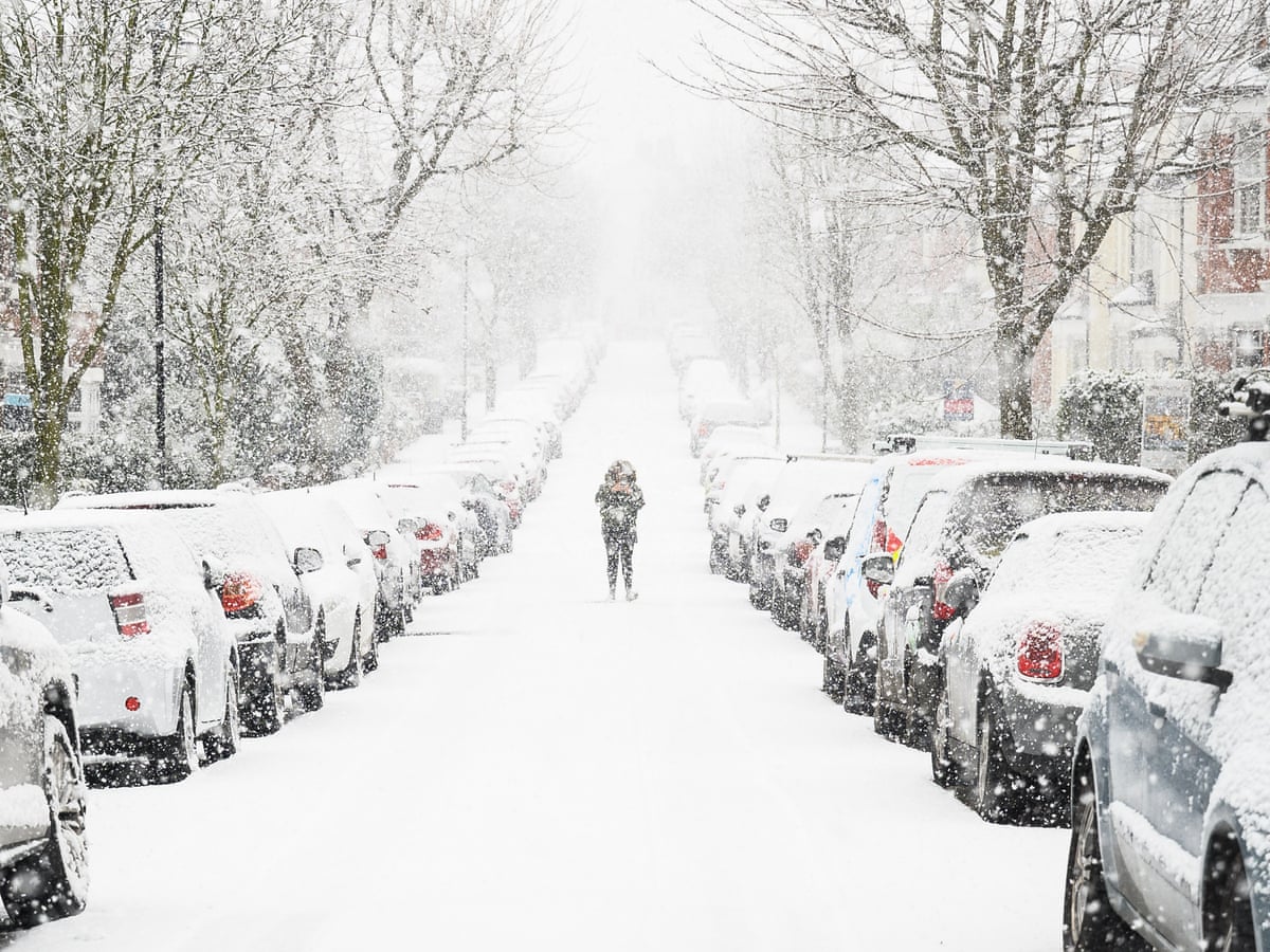 Storm Darcy Amber Warnings For Snow In South East England Uk Weather The Guardian Storm Darcy Amber Warnings For Snow In South East England Uk Weather The Guardian