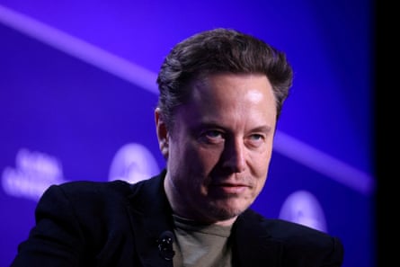 an absurdly wealthy man looks ahead