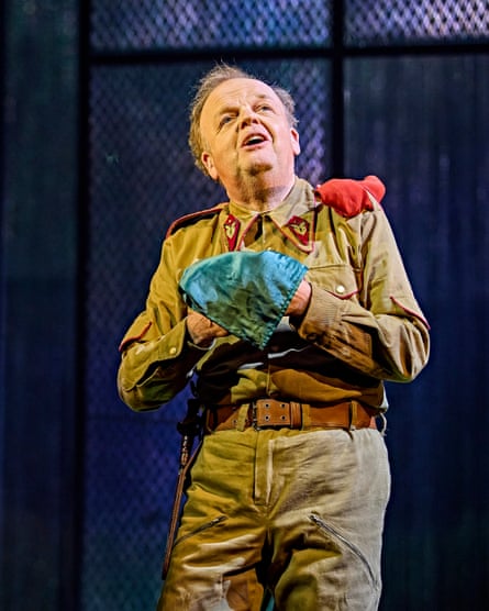 Shining relish … Toby Jones.