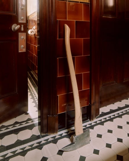 An axe used by Jack Nicholson in The Shining for sale as part of Stanley Kubrick auction