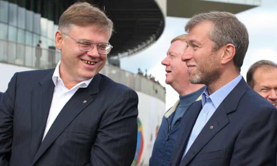 Roman Abramovich and Aleksandr Abramov