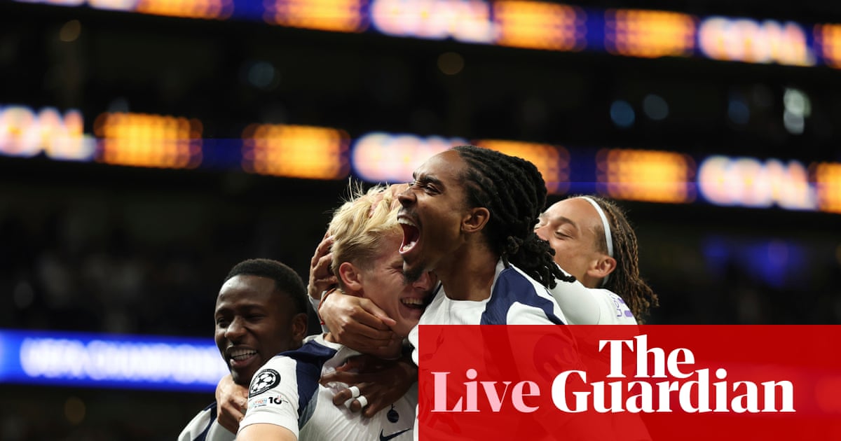 Tottenham v Villarreal: Champions League – live | Champions League Tottenham v Villarreal: Champions League – live | Champions League
