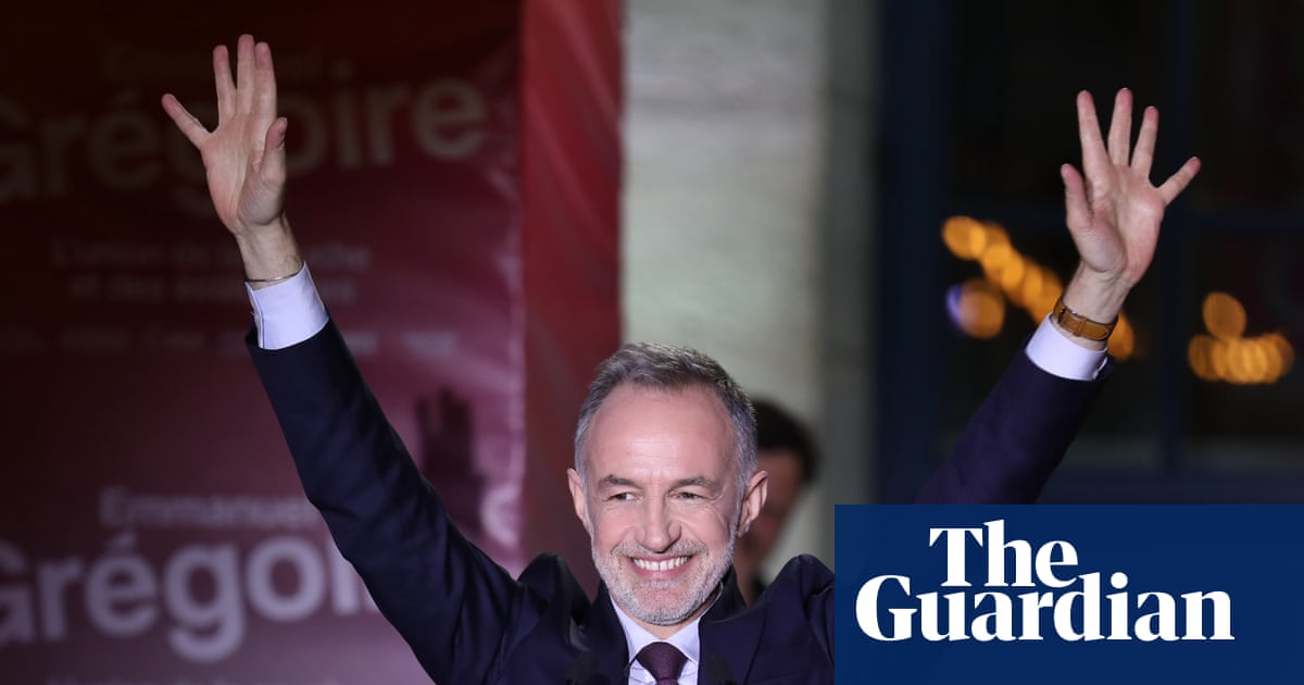 Socialists’ Emmanuel Grégoire on track to win Paris mayoralty