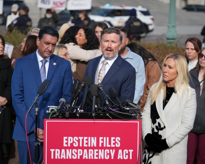 ‘Please release the records’: Epstein survivors urge Congress over DoJ files