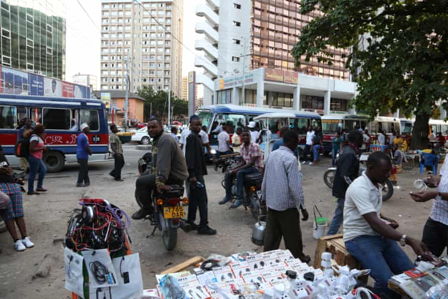 Street vendors and taxi-men in Tanzania’s economic capital Dar es Salaam scratch out a living in a land where two thirds live on less than $1.25 a day, despite billions of dollars in western aid, and aided by crippling corruption.