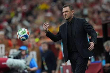 Head coach of Australia, Tony Popovic