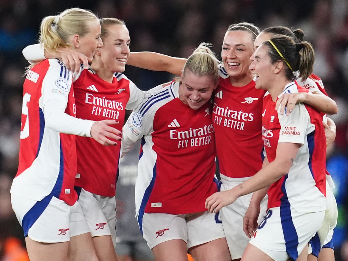Clinical Russo leads Arsenal to epic comeback victory against Real Madrid | Women's Champions League | The Guardian