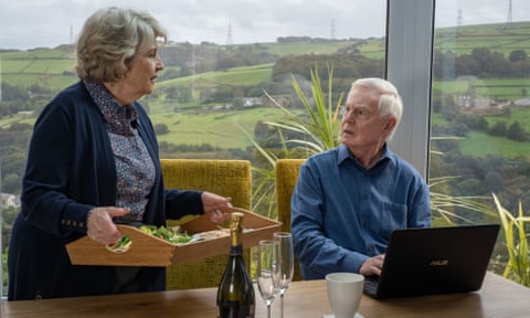 Anne Reid as Celia and Derek Jacobi as Alan in Sally Wainwright’s Last Tango in Halifax.