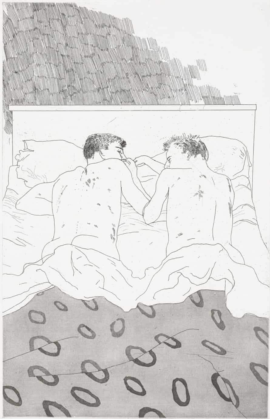 David Hockney&#39;s Two Boys Aged 23 or 24: sensuality and history | David  Hockney | The Guardian