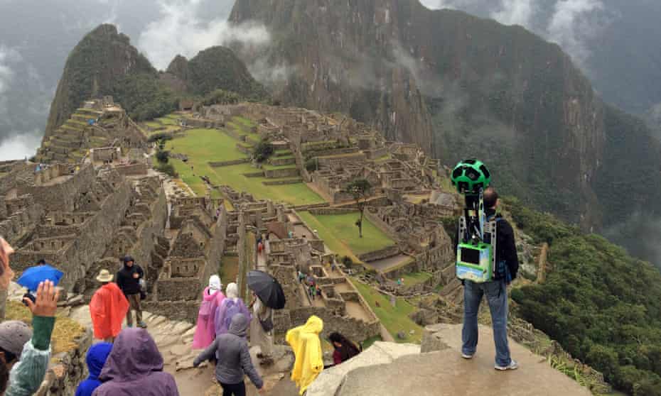 Google Street View Treks at Machu Picchu, Peru