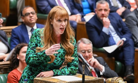 Labour’s deputy leader, Angela Rayner