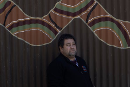 Brendon Adams, a communtiy leader at Wilcannia River Radio in Wilcannia, NSW.