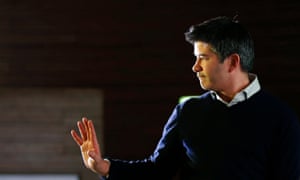 Uber CEO Travis Kalanick. A judge ruled he must face claims he conspired with drivers to ensure they charge prices set by an algorithm, including ‘surge pricing’. 